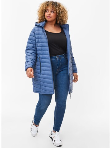 Zizzi Performance Jacket 'SALLY' in Blue