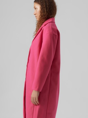 VERO MODA Přechodný kabát 'FORTUNE LYON' – pink