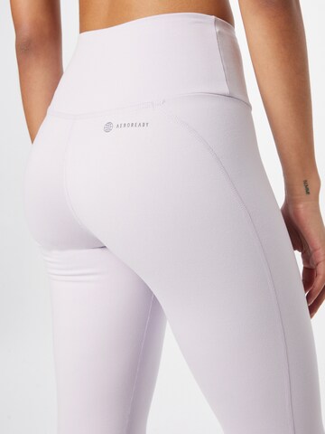 Skinny Pantaloni sportivi 'Essentials' di ADIDAS SPORTSWEAR in lilla