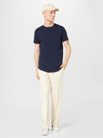 Loosefit Pantalon 'Ken' WEEKDAY en blanc