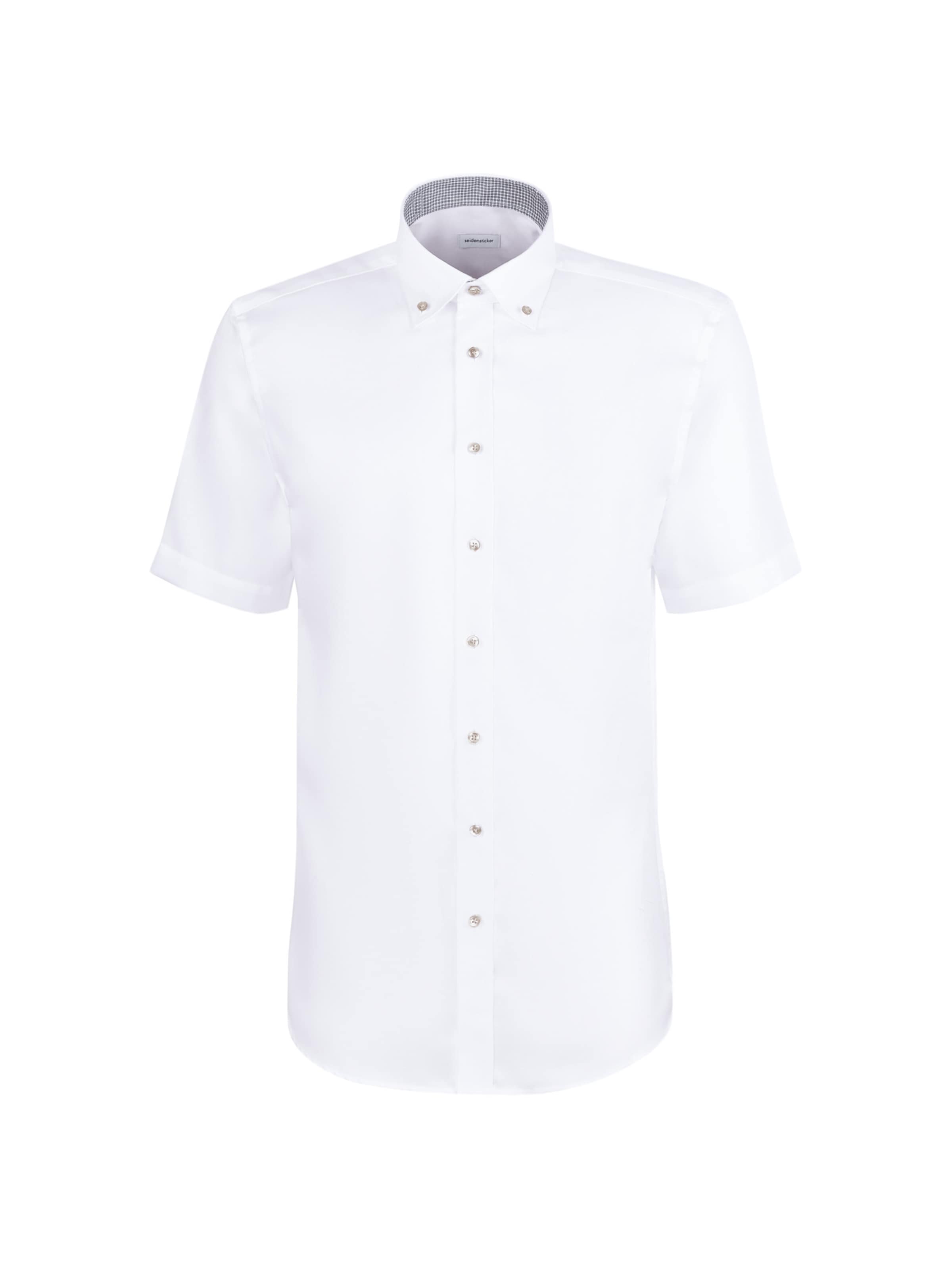 SEIDENSTICKER Businesshemd in Weiß: Vorderseite