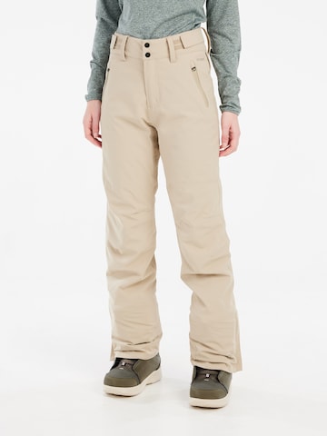 PROTEST Sporthose 'PRTCINNAMONES' in Braun: Vorderseite