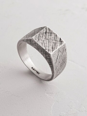 REYTEL Ring 'ARDOR' in Silver: front