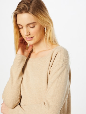 Pull-over 'Alpa' ICHI en beige