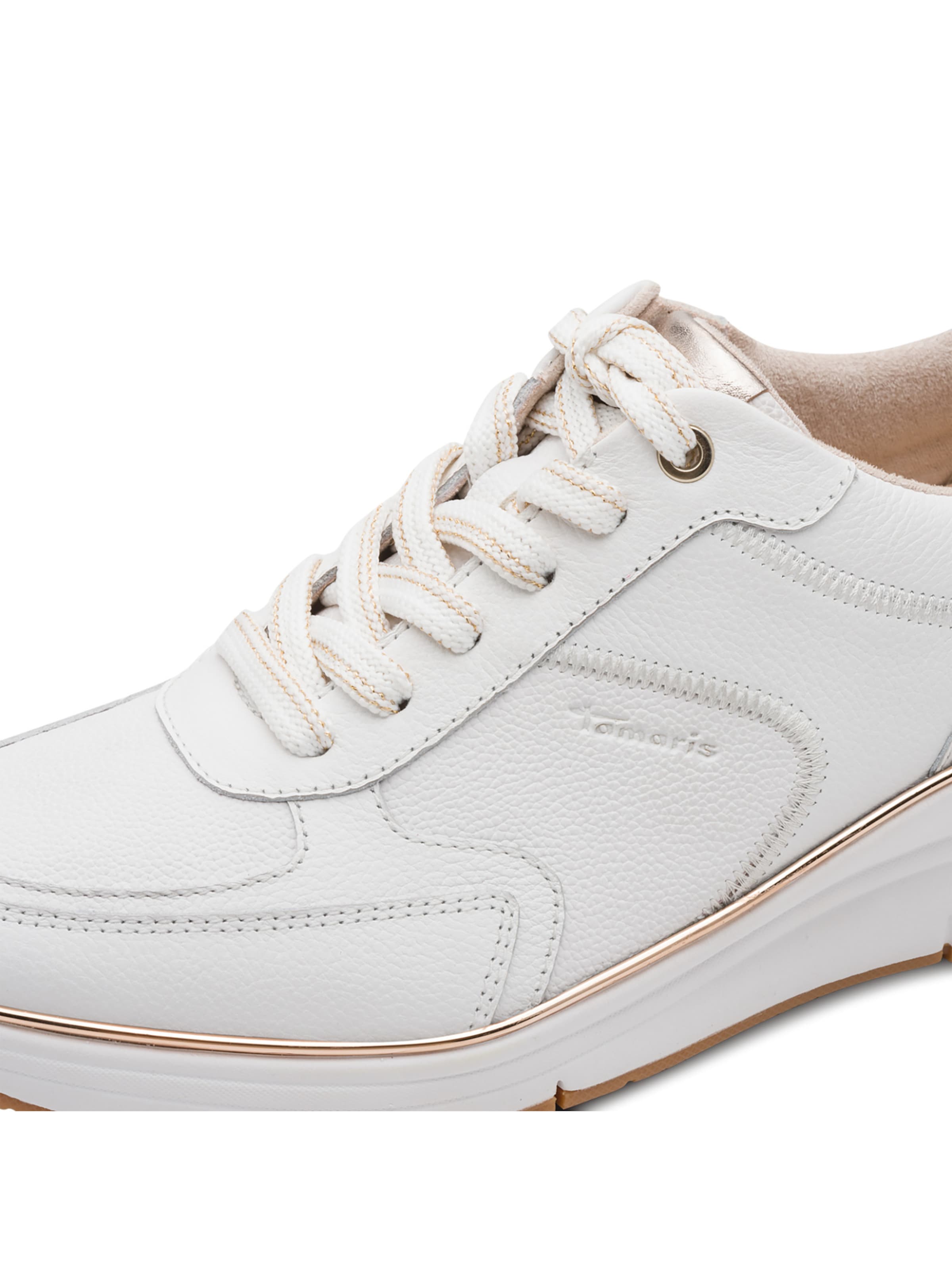 Tamaris Platform trainers in White