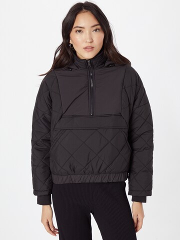 Urban Classics Зимняя куртка в Черный: спереди