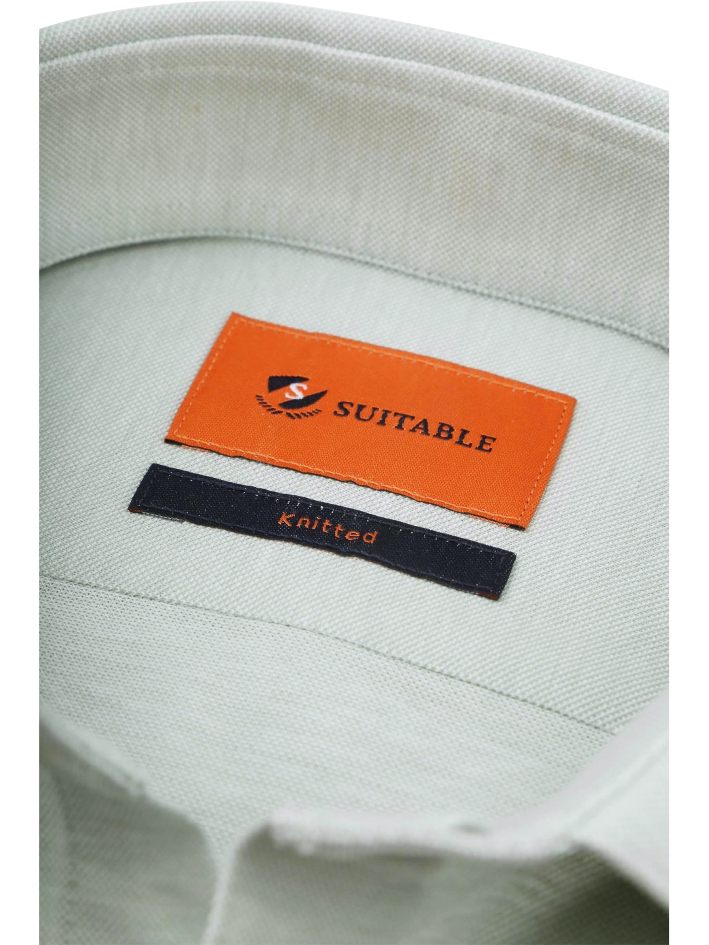 Suitable Slim fit Overhemd in Groen
