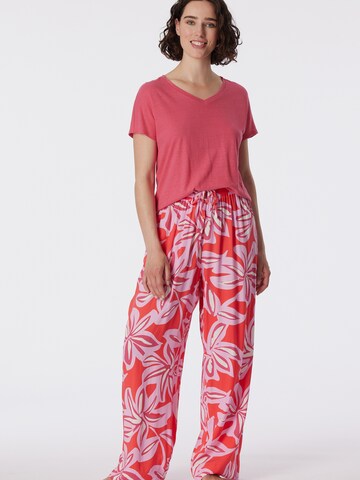 Pantalon de pyjama ' Mix + Relax ' SCHIESSER en rose