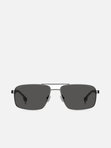 HUGO BOSS Sonnenbrille 'Hugo Boss BOSS 1580/S Matte black grey 59/16/145 MAN Sunglasses'‌‌‌ in Grau: Vorderseite