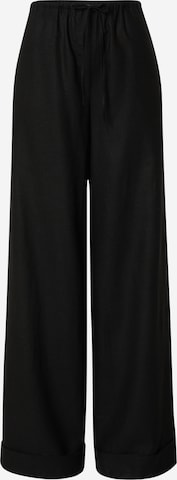 LeGer by Lena Gercke - Pierna ancha Pantalón 'Effie' en negro: frente