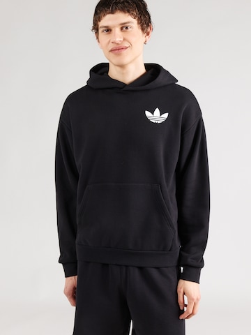 ADIDAS ORIGINALS - Sudadera 'World Wide Hoops' en negro