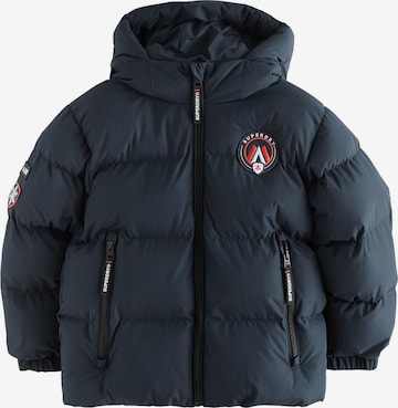 mėlyna Superdry Žieminė striukė: priekis