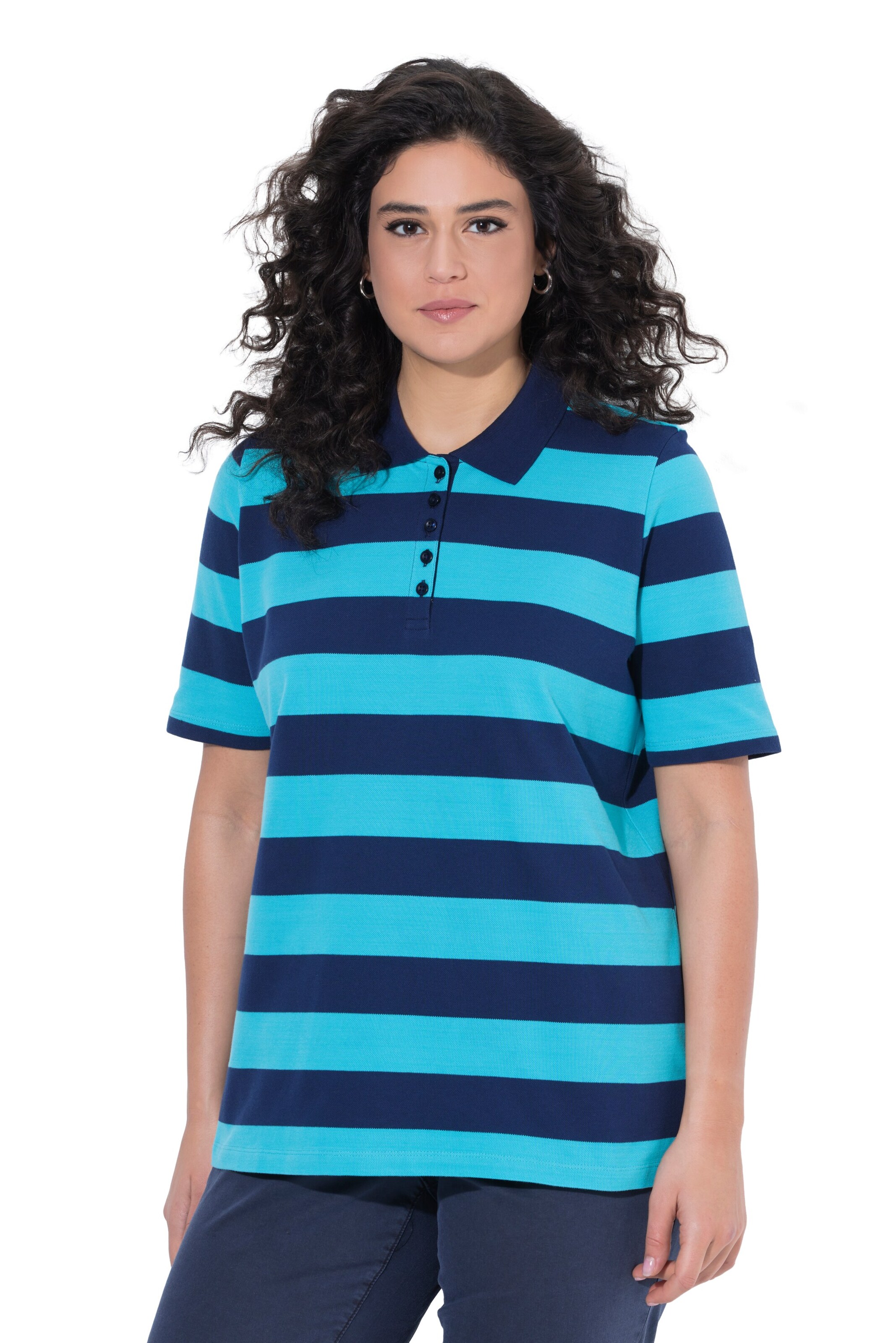 Ulla Popken Shirt in Blue: front