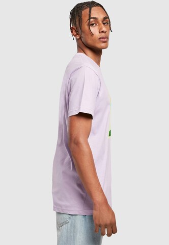 Mister Tee T-Shirt 'Niagara Falls' in Lila