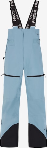 PROTEST Workout Pants 'PRTBASE' in Blue: front