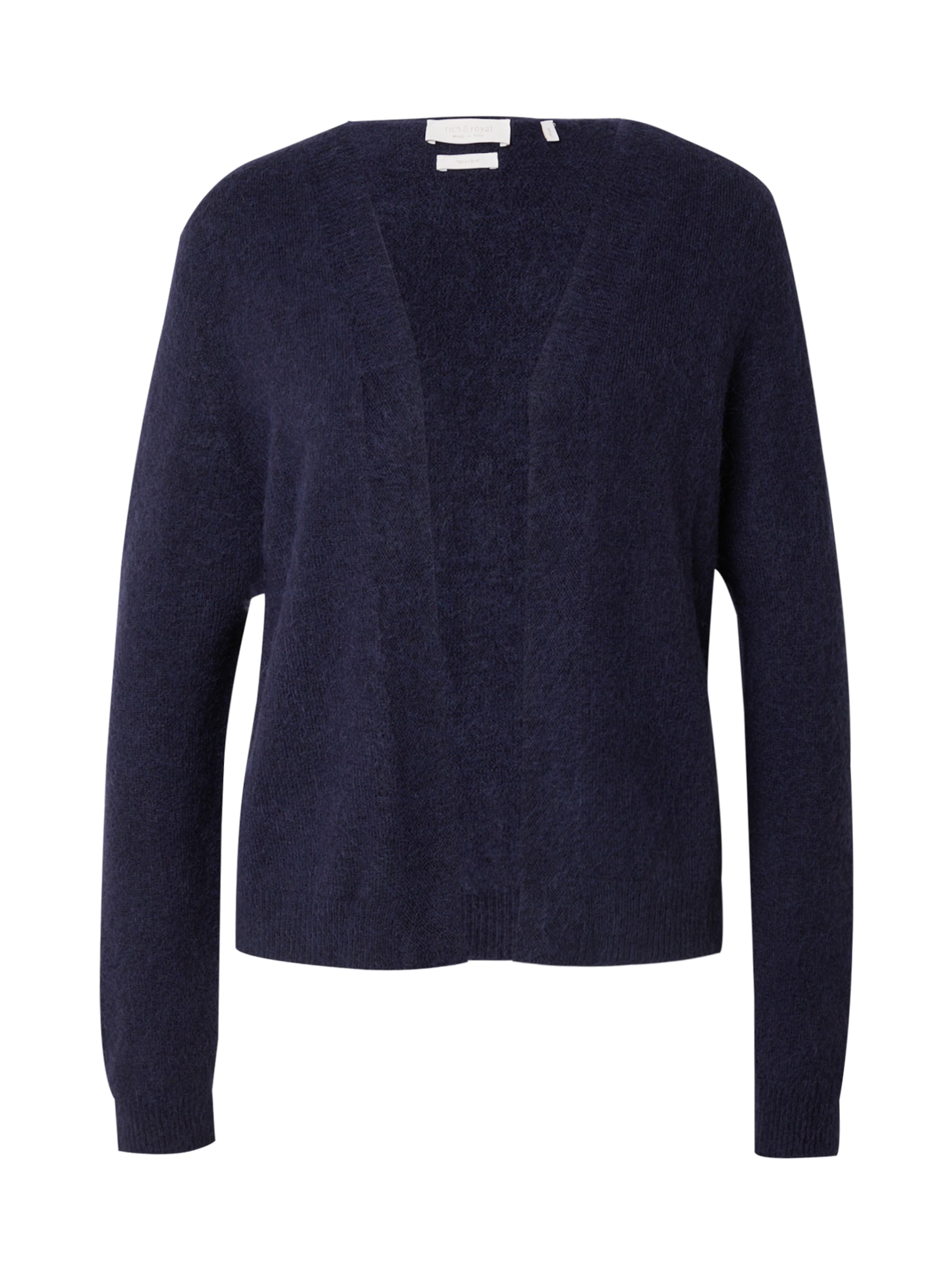 Rich & Royal Πλεκτή ζακέτα σε μπλε: μπροστά