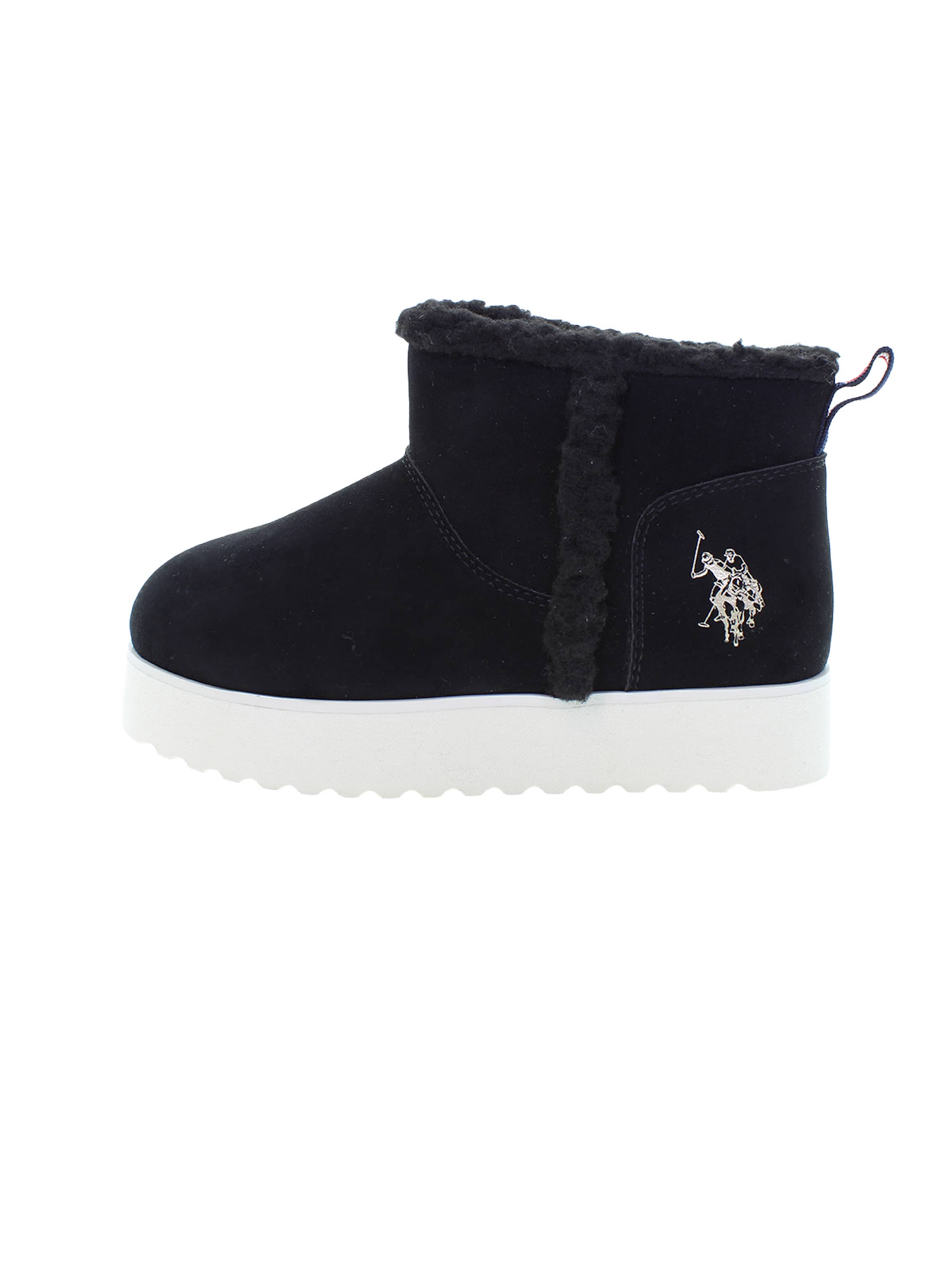 U.S. POLO ASSN. Snow boots in Black: front