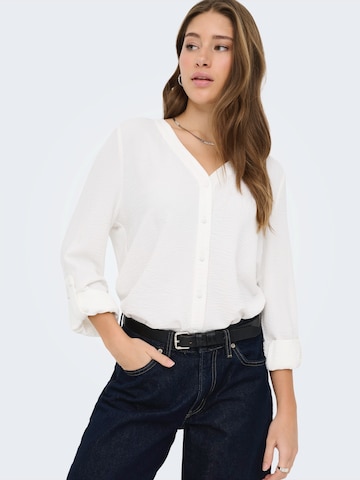 ONLY - Blusa 'ONLJANA METTE' en blanco