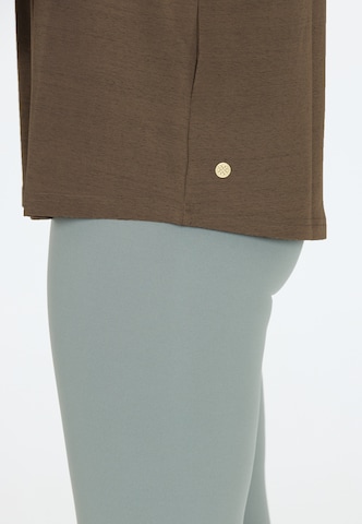 Athlecia Performance shirt 'LIZZY' in Brown