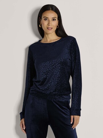 Sweat-shirt MADELEINE en bleu : devant