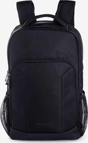 MUNICH Reppu ' X VENTURE ' värissä musta: etupuoli