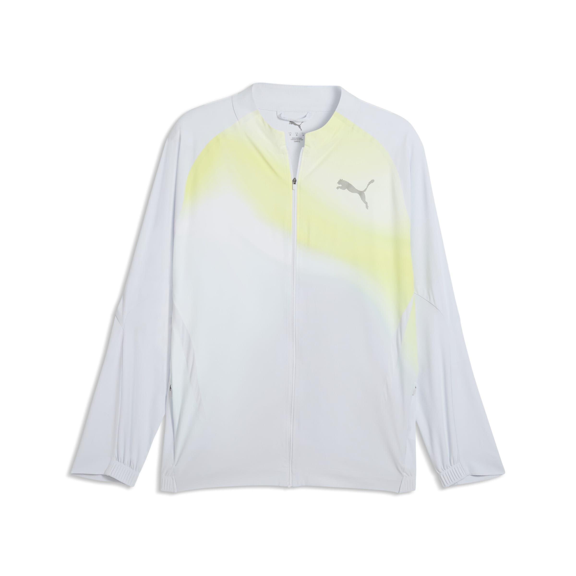 PUMA Jacke 'Lightspeed Ultraweave' in neongrün / offwhite, Produktansicht