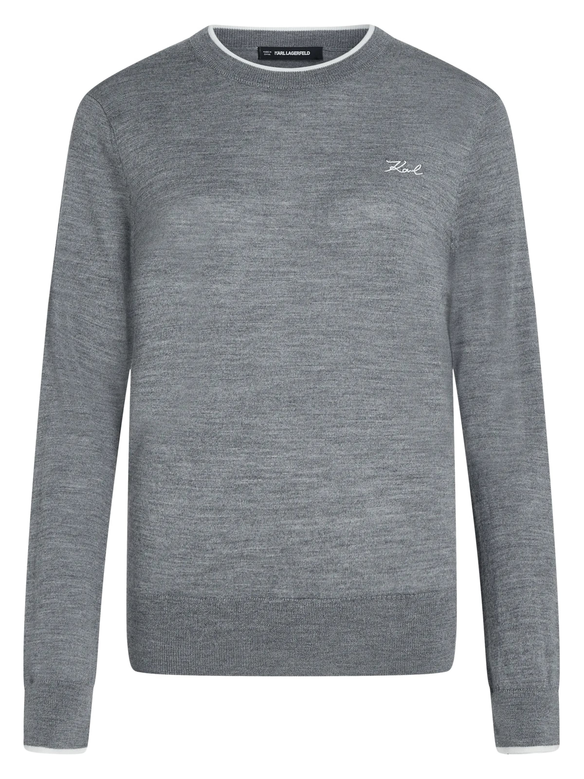 Karl Lagerfeld - Pullover em cinzento: frente