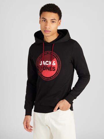 JACK & JONES Свитшот 'LOYD' в Черный: спереди