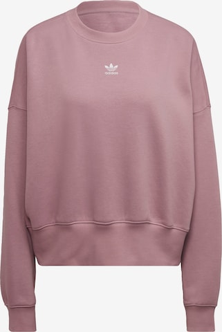 Sweat-shirt ADIDAS ORIGINALS en rose : devant