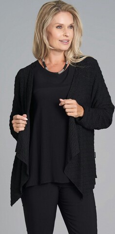 Pont Neuf Strickjacke 'Mally' in Schwarz