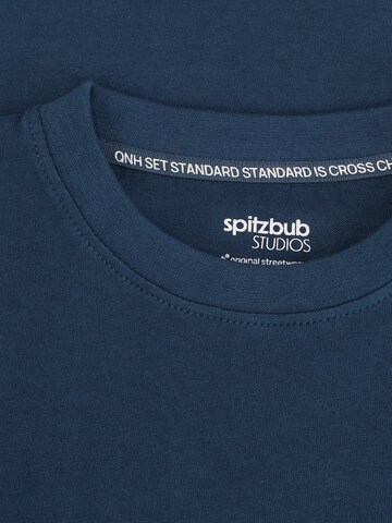 SPITZBUB Shirt 'Flight' in Blue
