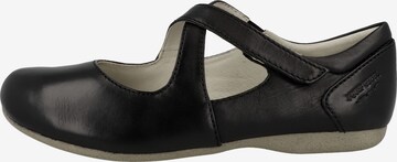 JOSEF SEIBEL Ballet Flats with Strap 'Fiona' in Black