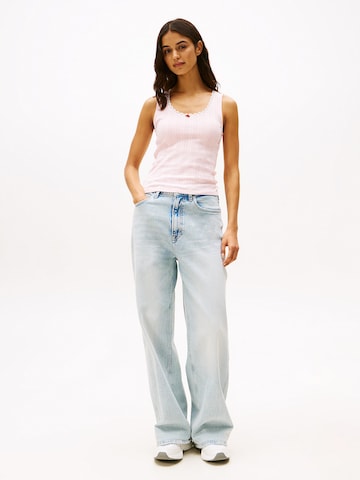 Tommy Jeans Stricktop in Pink