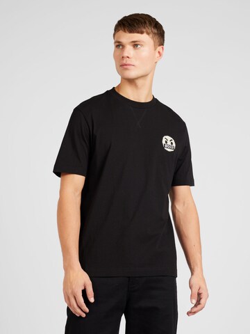 T-Shirt BOSS en noir : devant