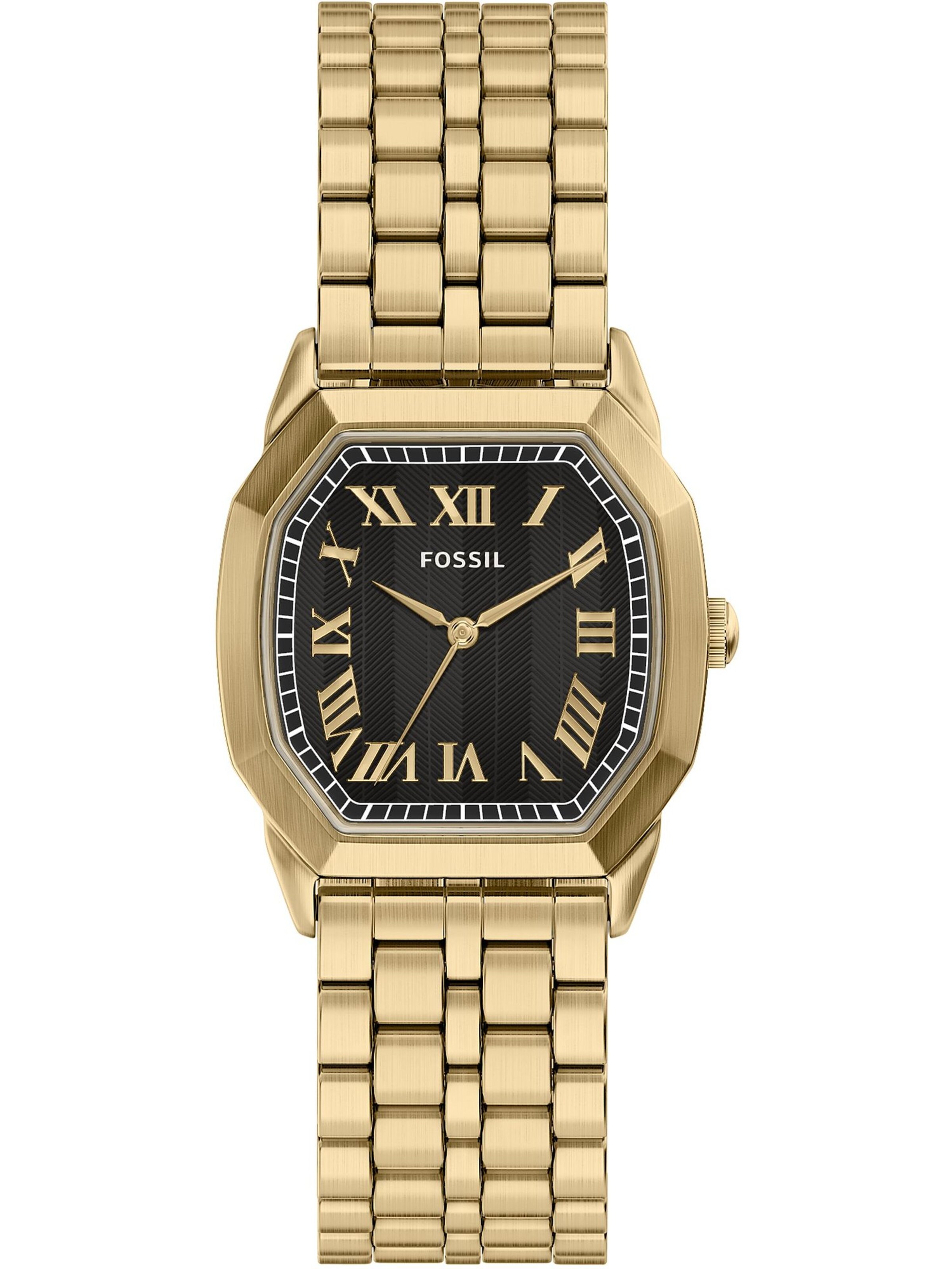 FOSSIL Uhr in Gold: Vorderseite