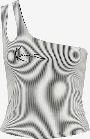 Karl Kani Top in White: front