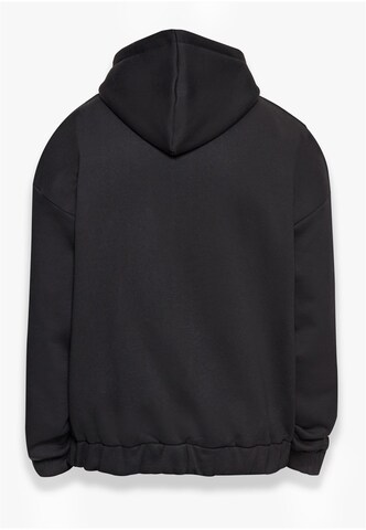 Dropsize Sweat jacket in Black