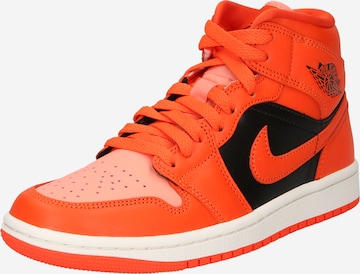 Jordan High-Top Sneakers 'AIR JORDAN 1 MID SE' in Red: front