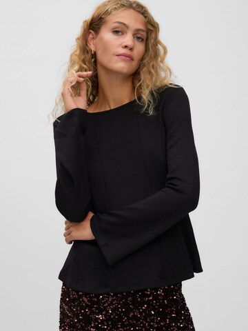 VERO MODA Shirt 'SMILLA' in Zwart: voorkant