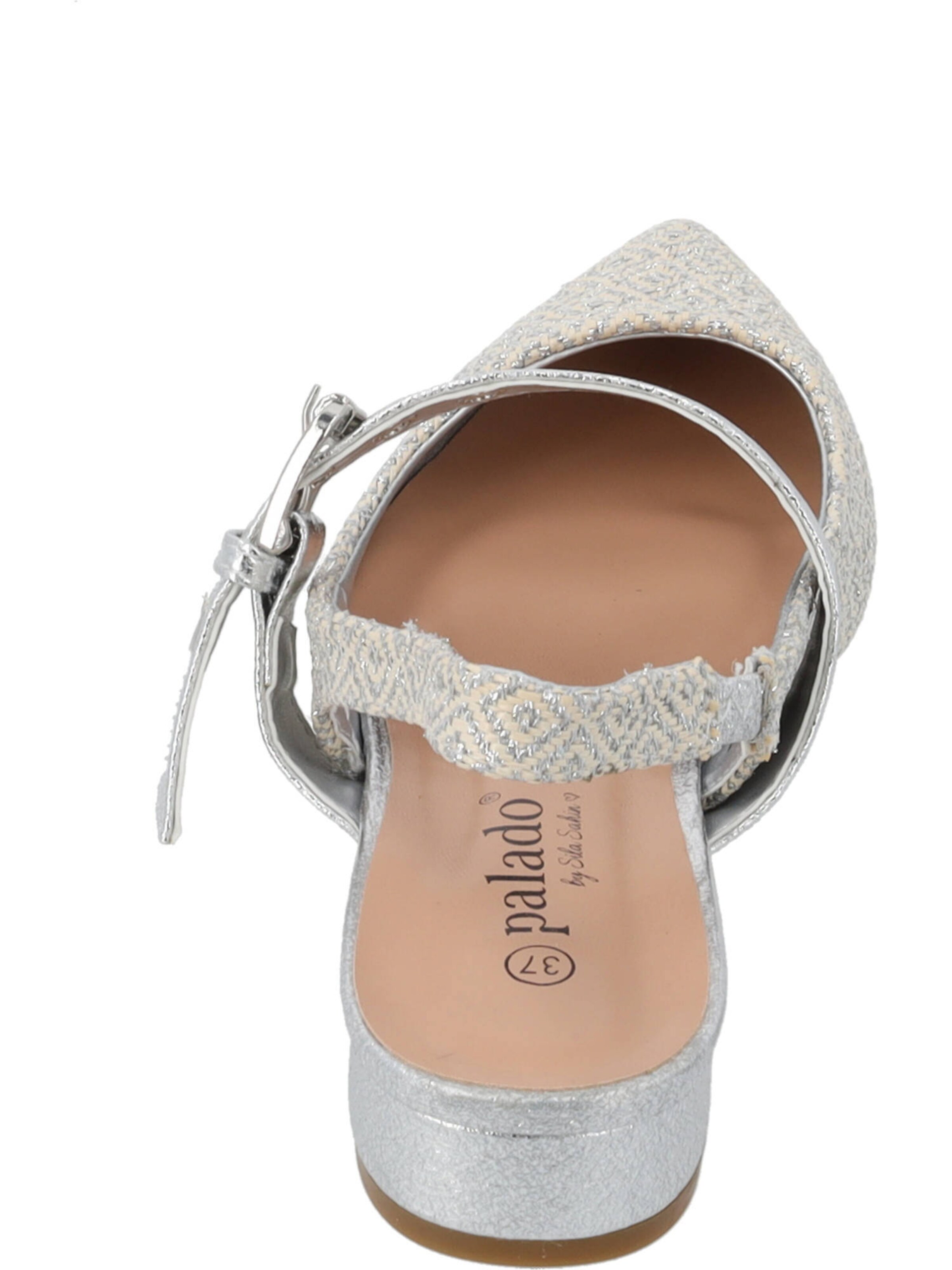 Palado by Sila Sahin Strap sandal 'Isdris' in Silver
