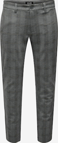 Only & Sons Normální Chino kalhoty 'MARK' – šedá: přední strana