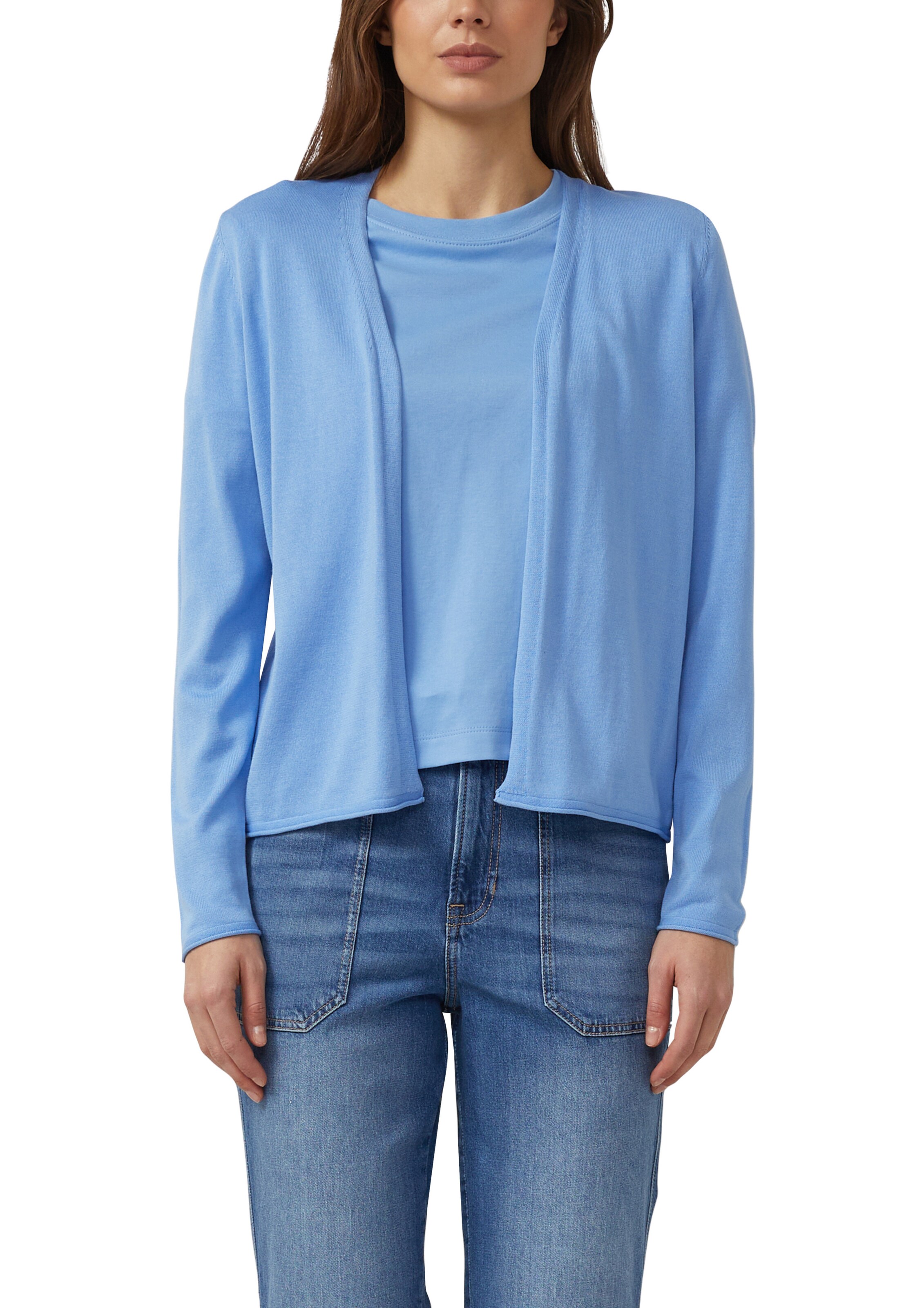 s.Oliver Gebreid vest in Blauw