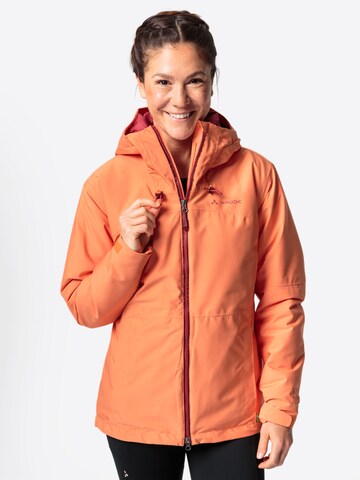 VAUDE Sportjas 'Neyland II' in Oranje: voorkant