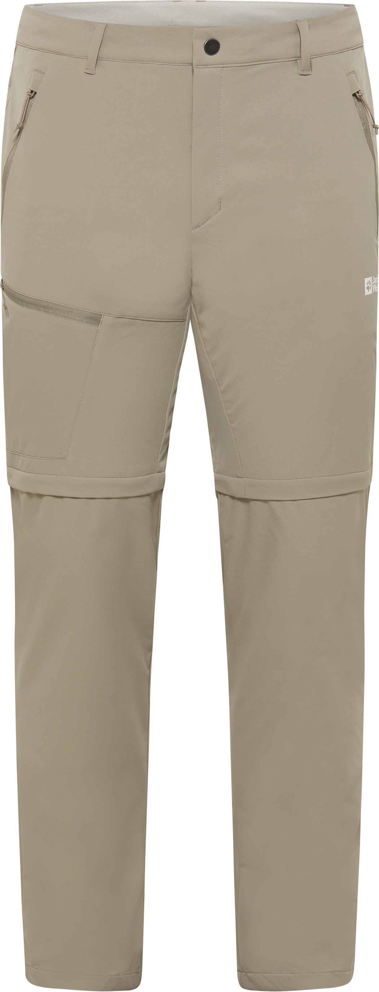JACK WOLFSKIN Outdoor Pants in Grey: front