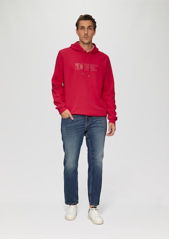 s.Oliver Red Label Big & Tall Sweatshirt in Red