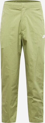 Nike Sportswear Regular Trousers in Green: front