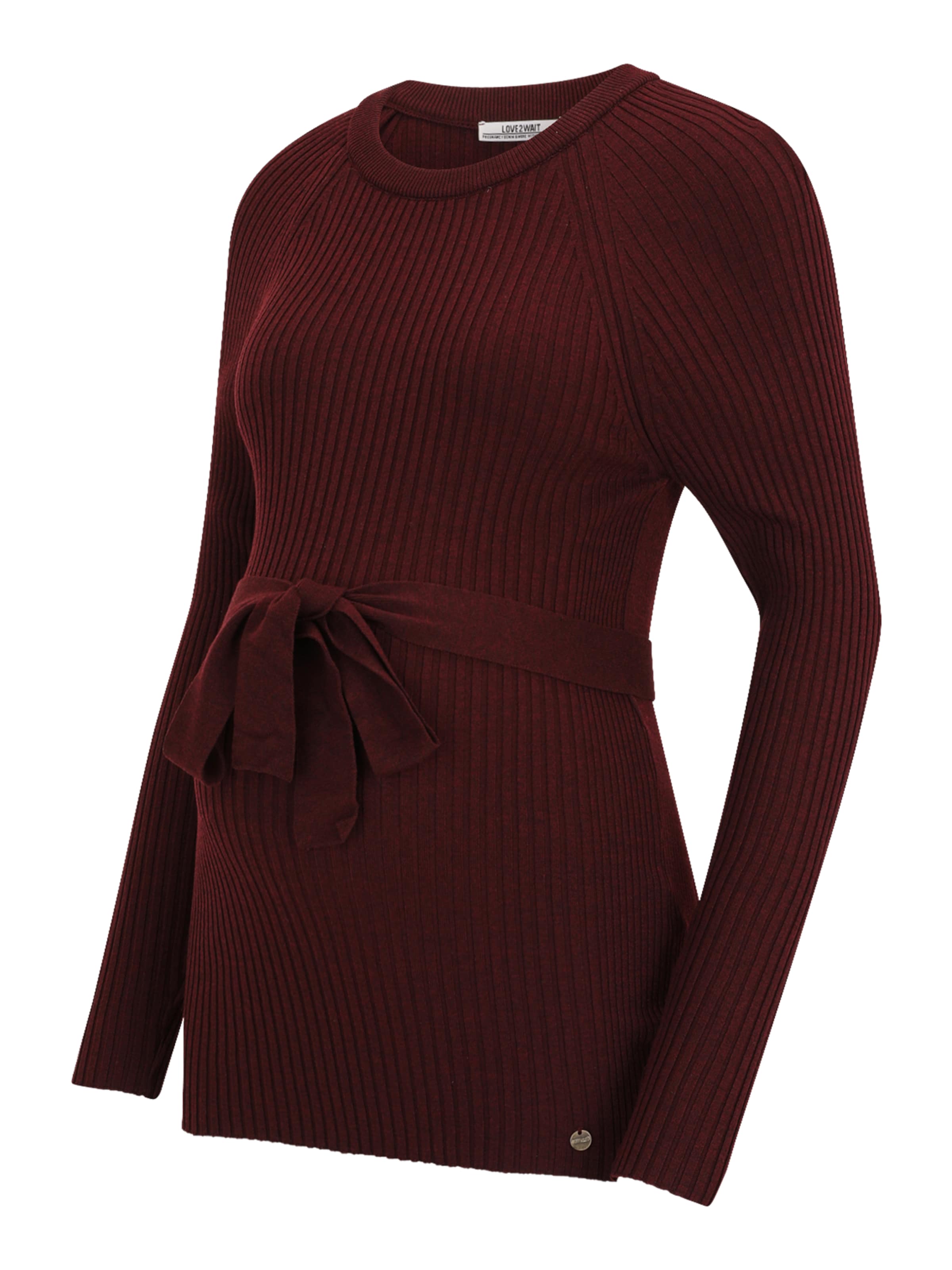 Pull-over LOVE2WAIT en rouge : devant