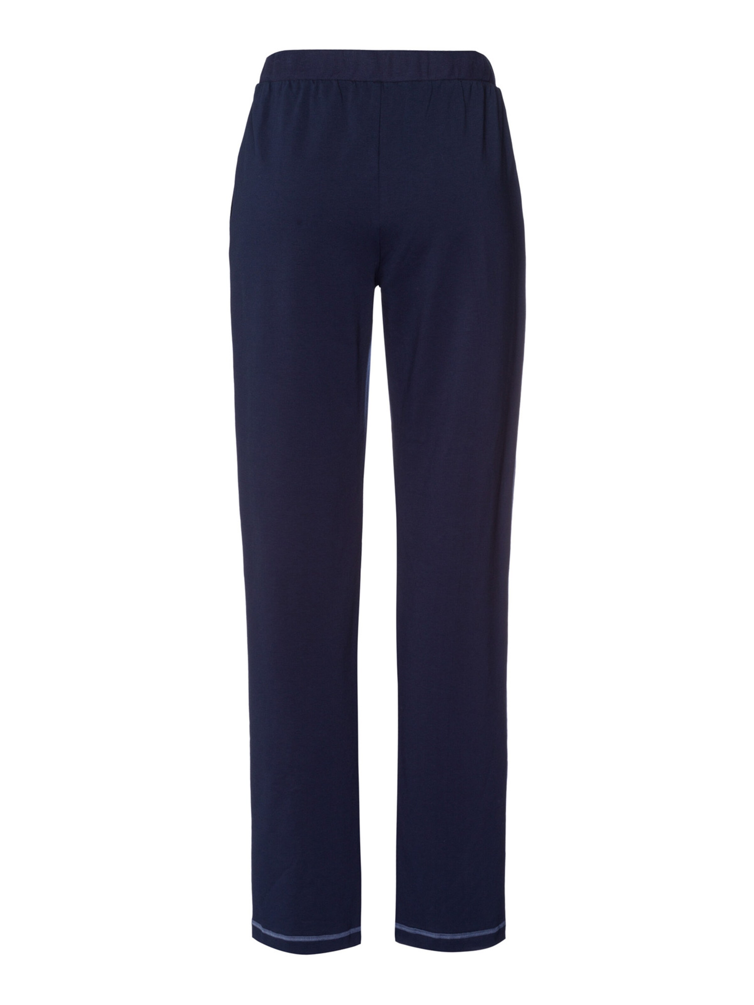 Hanro Regular Sports trousers ' Natural Living ' in Blue