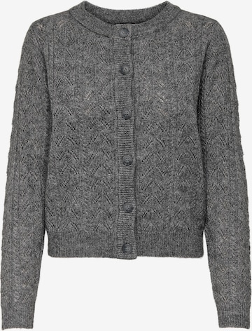 JDY Knit Cardigan 'Nata' in Grey: front