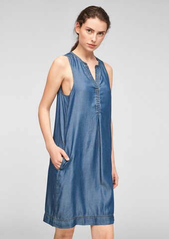 Q/S by s.Oliver Kleid in Blau: front